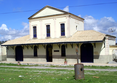 Resultado de imagem para IMAGENS DA ANTIGA estaÃ§ao FERROVIARIA  de nova cruz rn