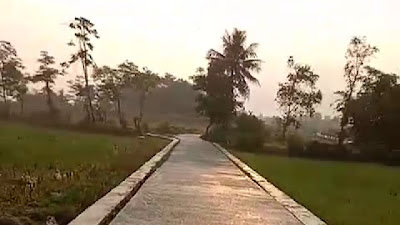    Penantian Warga Desa Damping dan Desa Sangiang Sekian Tahun Terlaksanakan , Betonase Berjalan Sukses 