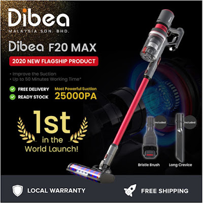 Dibea F20 Vacuum Review Malaysia