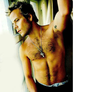 balthazar getty shirtless. was shirtless, there was