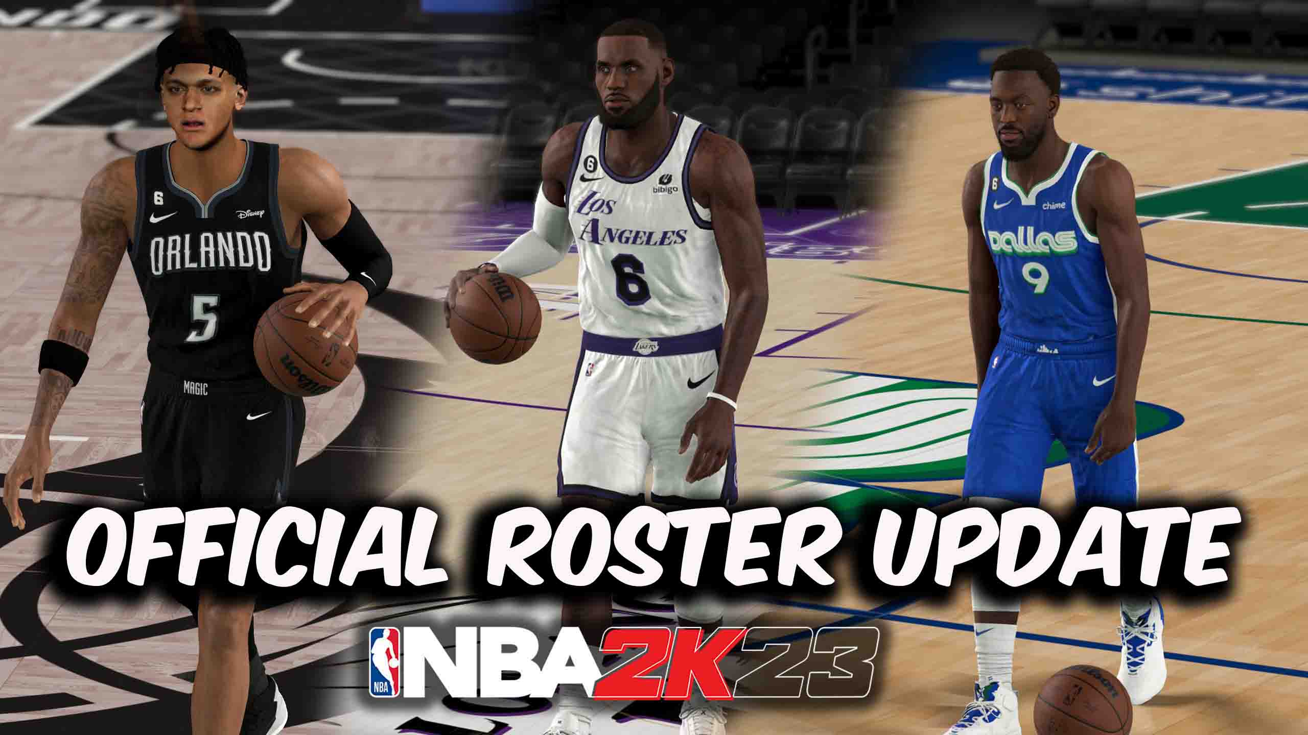 NBA 2K23 New Official Statement & Classic Jerseys added for NBA Teams in  today's roster update 