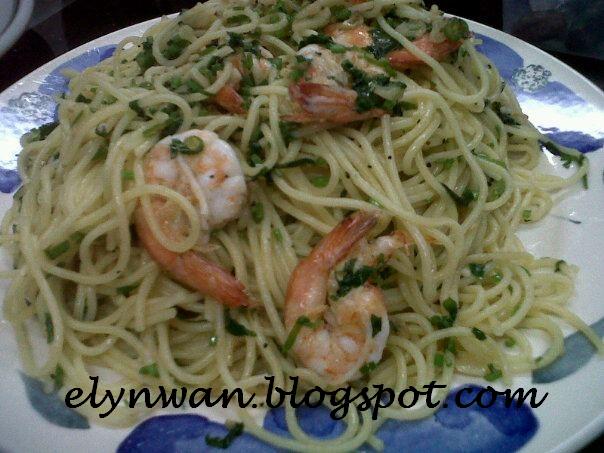 -eLyNhere-: Resepi Spaghetti Aglio Olio