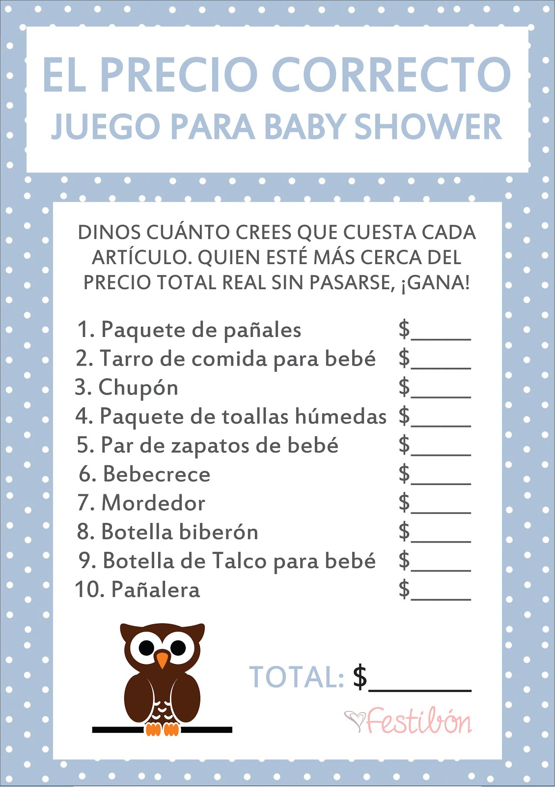 Deseos para el bebé | Juegos de Baby Shower