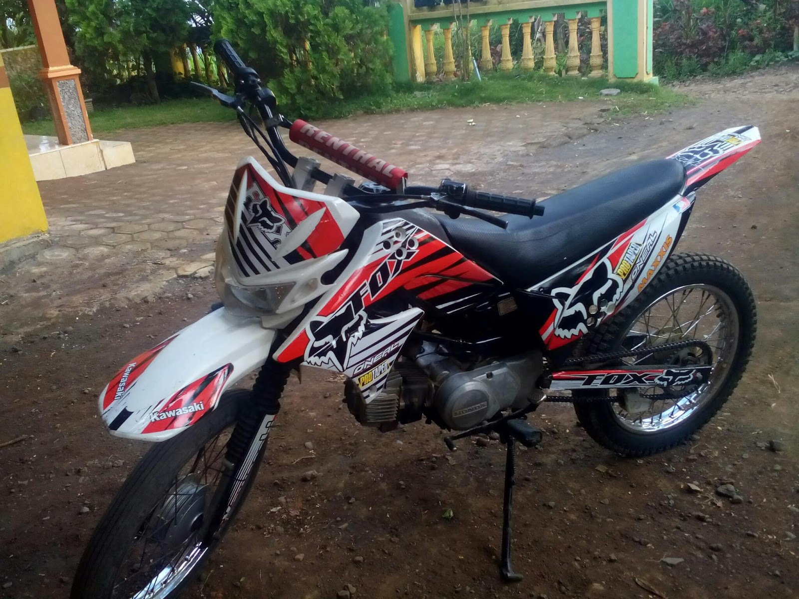 Modifikasi Honda Win Motocross