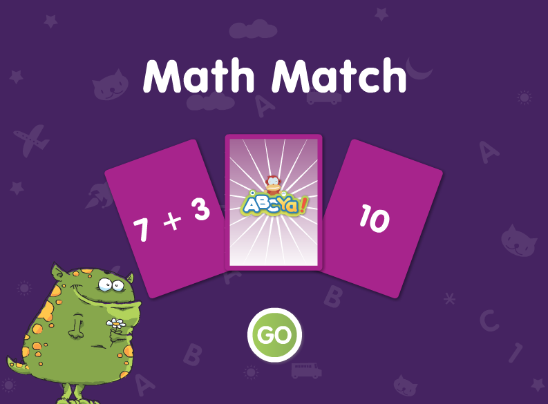 http://www.abcya.com/math_match.htm