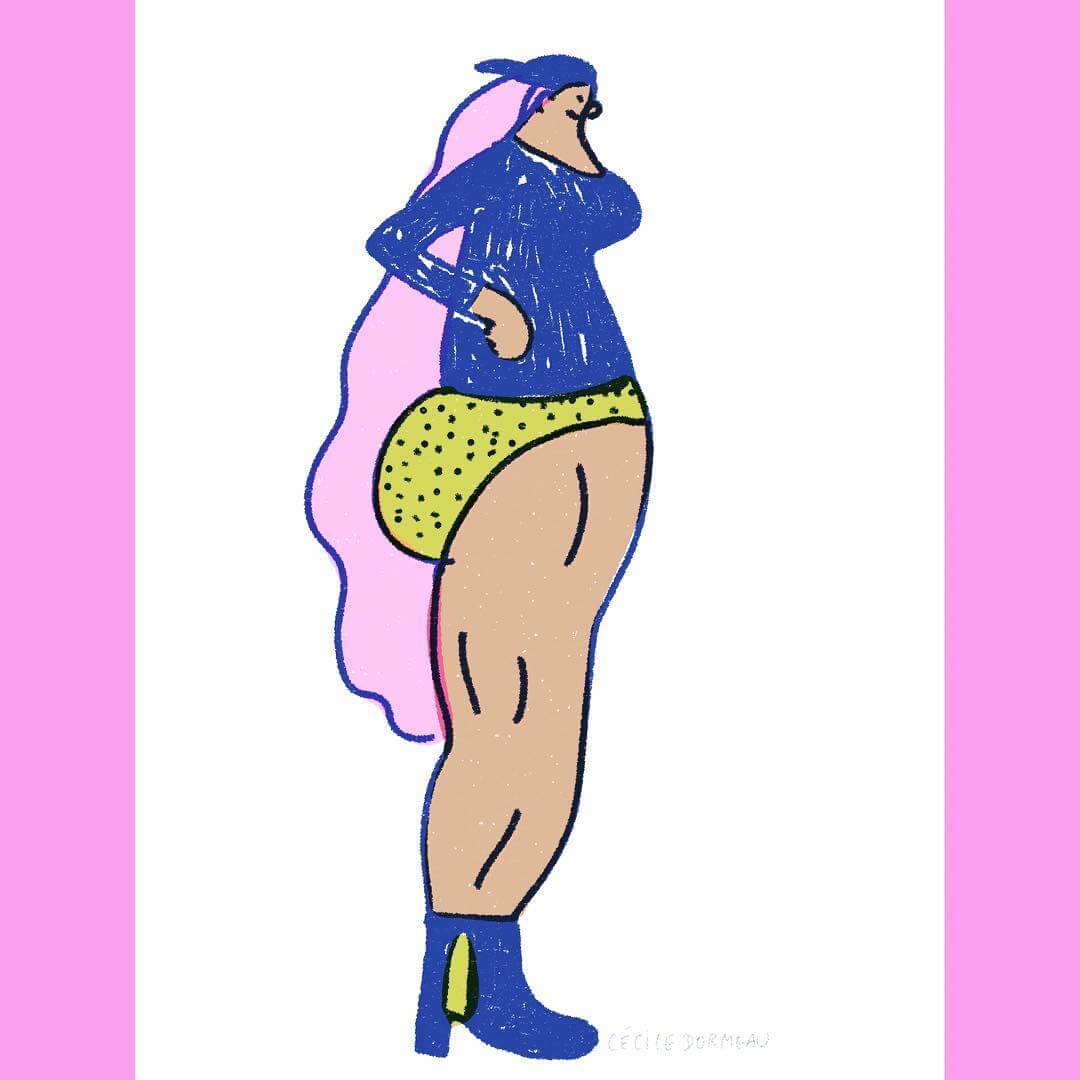 50 Incredibly Funny Illustrations Depicting Cool Girls Who Are Not Afraid Of Being Themselves