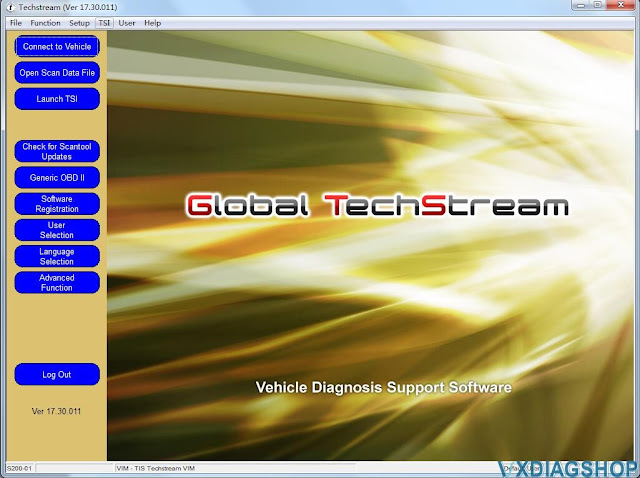 Free Download Toyota Techstream 17.30.011 for VXDIAG