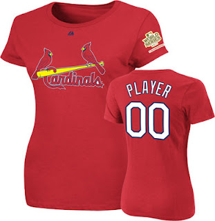 Women's David Freese St. Louis Cardinals World Series Jersey