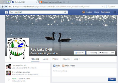 https://www.facebook.com/pages/Red-Lake-DNR/207861292563239