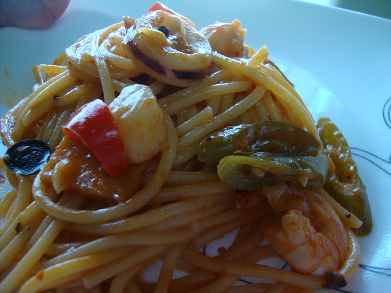 ~ "Aeinio REALitinya DI sini" ~: Spaghetti seafood 