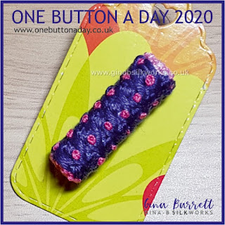 One Button a Day 2020 by Gina Barrett - Day 79: Column