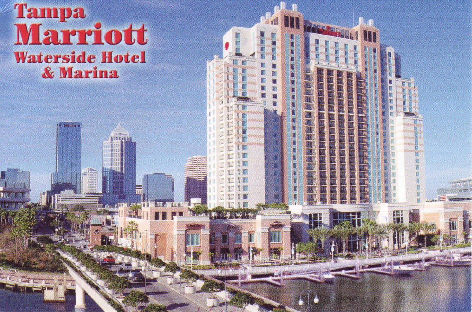 The World in Postcards Sabine s Blog Tampa  Marriott 