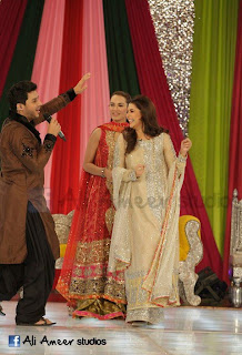 Nadia hussain and Ahsan khan at gmp wedding week images