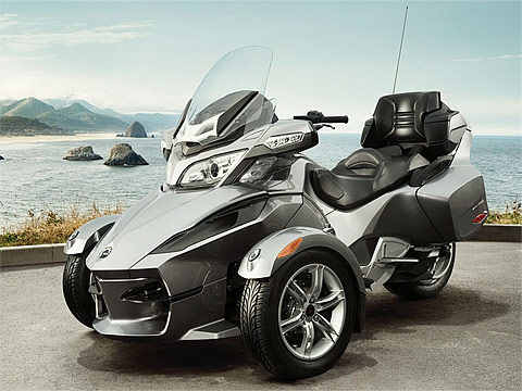 2012 Can-Am Spyder RT Audio and Convenience Motorcycle Photos, 480x360 pixels