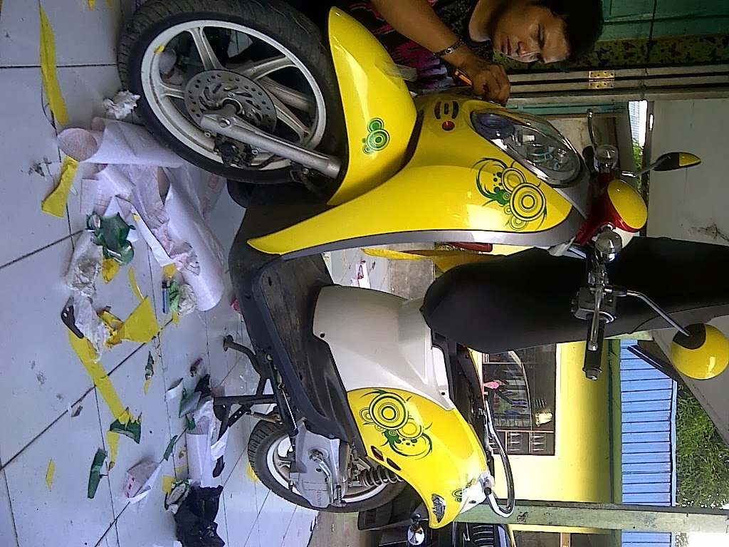 Kumpulan Modifikasi Motor Scoopy Minion Terupdate Palm Modifikasi