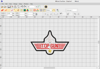 Bordado Gratis Logo Top Gun