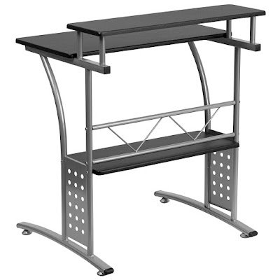 Black Computer Desk Design Ideas