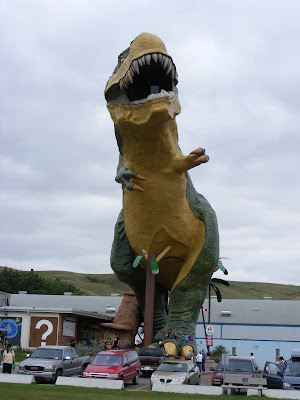 World's Largest Dinosaur Drumheller Alberta.