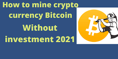 How to start Bitcoin mining and all crypto miner 2021
