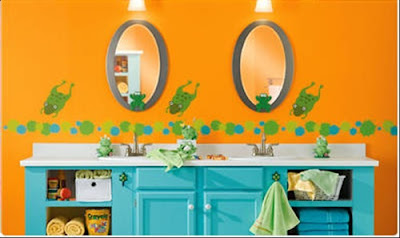 Enjoying and Relaxing Modern Young Kid’s Bathroom Decorating Ideas