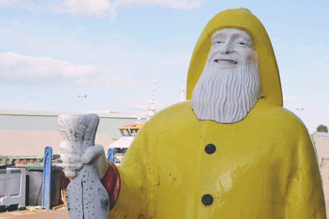 Whitstable Harbour Fisherman