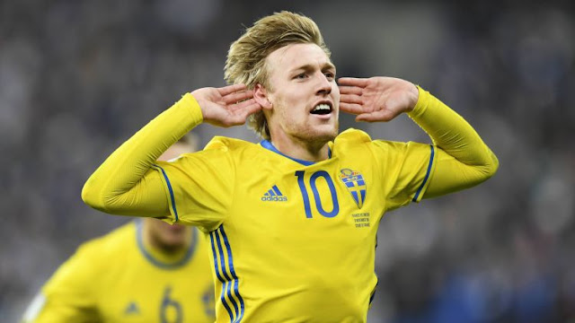 Emil forsberg :Uppgifter Foppa kan gå till Premier League