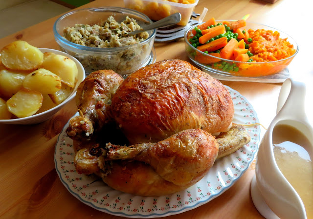 Roast Chicken with a Lemon & Herb Stuffing