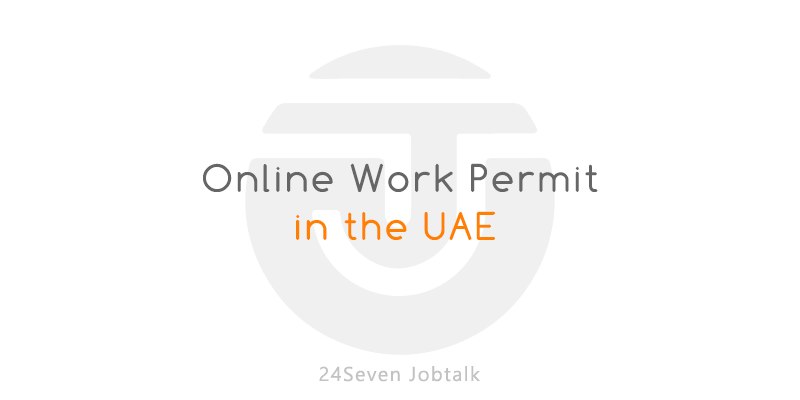 Applying for an Online Work Permit in the UAE