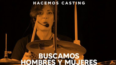 CABA y ALREDEDORES: Se buscan HOMBRES y MUJERES BATERISTAS para COMERCIAL