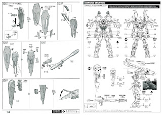 MANUAL BOOK FULL MECHANICS 1/100 GAT-X131 Calamity Gundam, Bandai