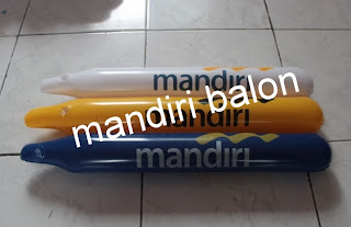 BALON SUPORTER Logo BANK MANDIRI