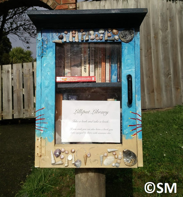 Photo de mini-bibliothèque Lilliput Library pour partager les livres Nouvelle-Zélande