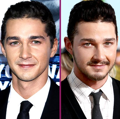 shia labeouf hairstyles