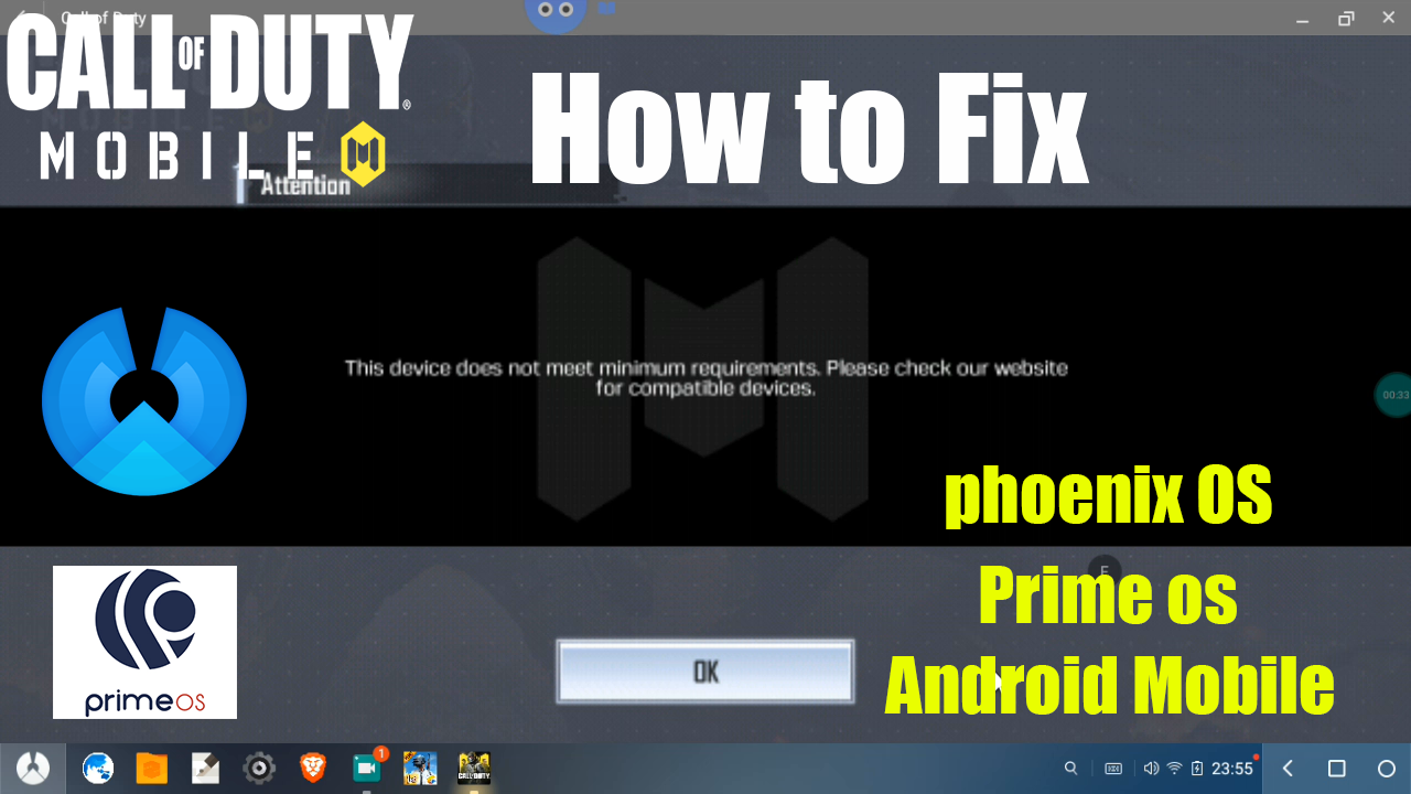 Root] How To Play Call of Duty Mobile on Phoenix OS & Prime ... - 