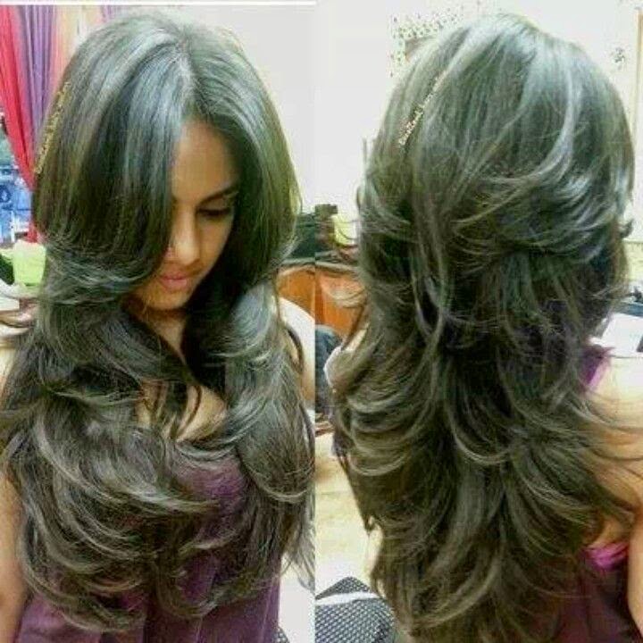 15 Model Rambut  Layer  Panjang dan Pendek