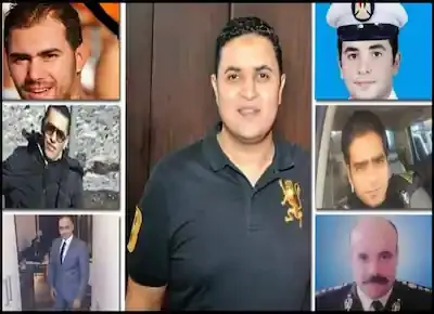 شهداء الشرطة: إمتاز إسحق وأحمد فايز وأحمد جاد ومحمد وحيد وأحمد عبد الباسط وكريم فرحات