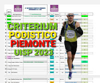 Il Calendario del Criterium podistico Piemonte Uisp 2023!