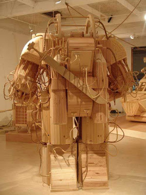 Wooden Sculptures by Michael Rea