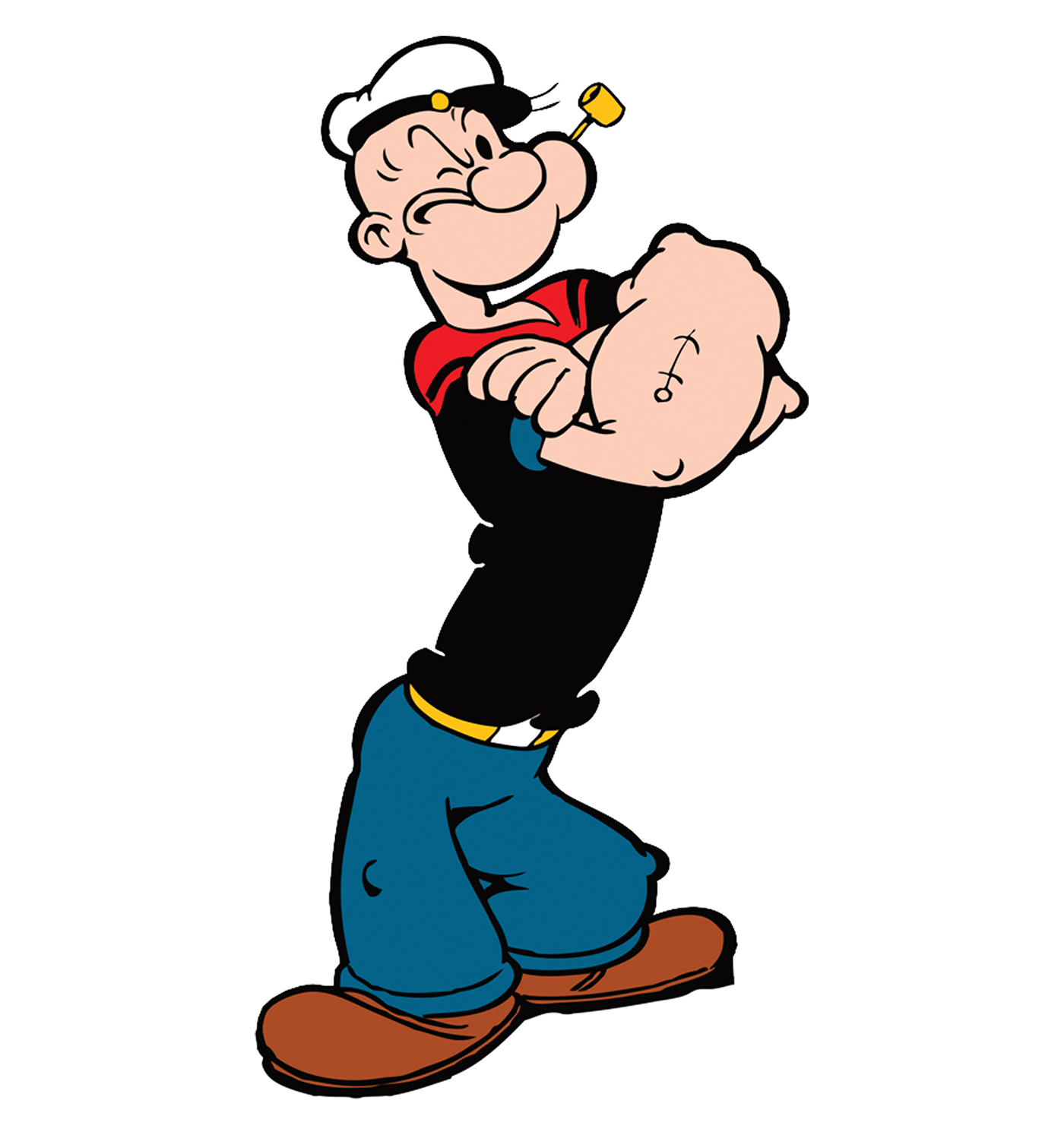 10 Mewarnai Gambar Popeye 