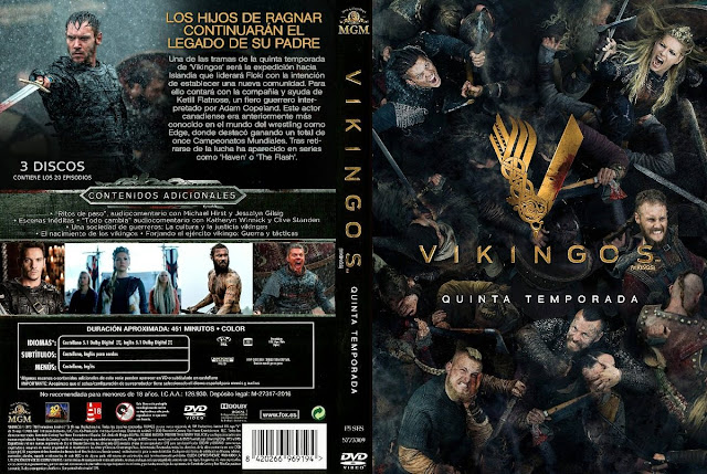 Descargar Vikings, Temporada 5 [Dual][Latino][Ingles Subtitulos Español][MEGA][HD][Estrenos]