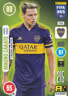 Panini Adrenalyn XL FIFA 365 2021 collection Boca Juniors Set