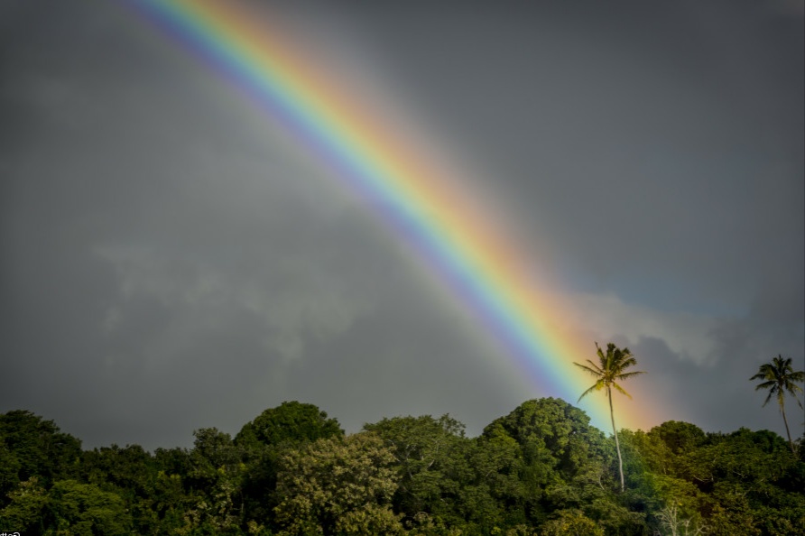  Gambar  Pelangi Yang  Sangat Indah Kumpulan  Gambar 