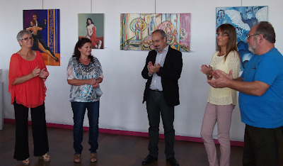        Celeste Lopes, Teresa Vilar, dr. António Tavares, Dulce  Meneses e Mário Nunes.                                        