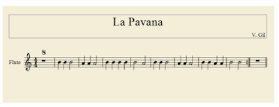  Flauta 3r La Pavana