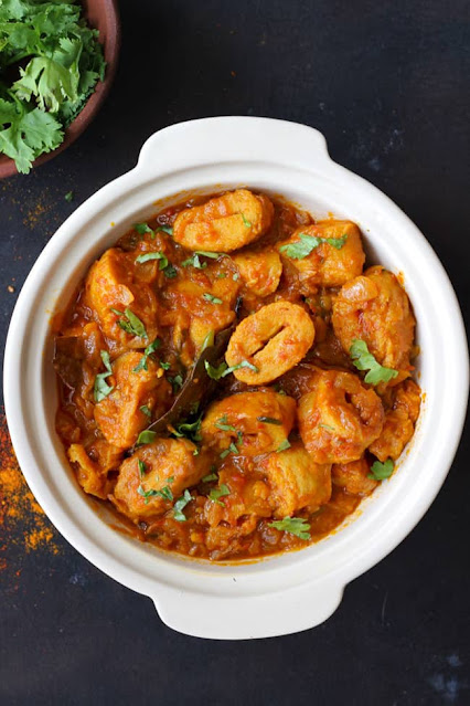 soya chaap curry recipe