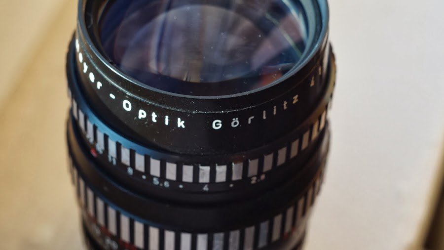 Meyer-Optik Görlitz Orestor 135 mm f/ 2.8 Zebra