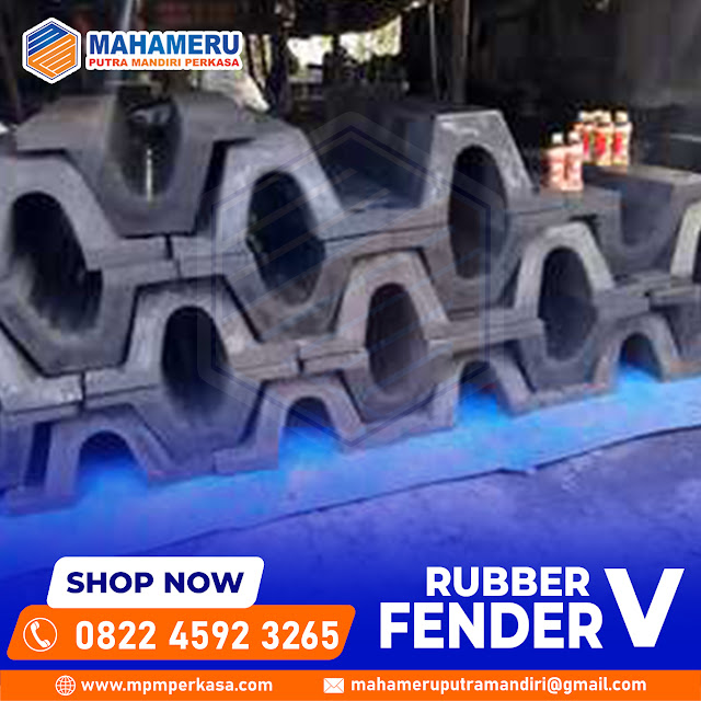 Rubber Fender tipe V 150 H, V 200 H, V 250 H, V 300 H, V 400 H, V 500 H - Anchor Bolt Galvanis