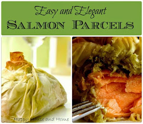 salmon recipe, salmon parcels, recipe for salmon