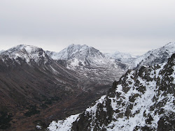 Along the ridge trail looking out to our future hikes!