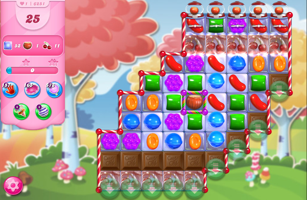 Candy Crush Saga level 6251